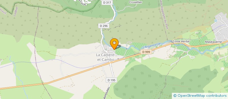 localisation de l'entreprise MONSIEUR ERIC PEPIN à LA CADIERE-ET-CAMBO
