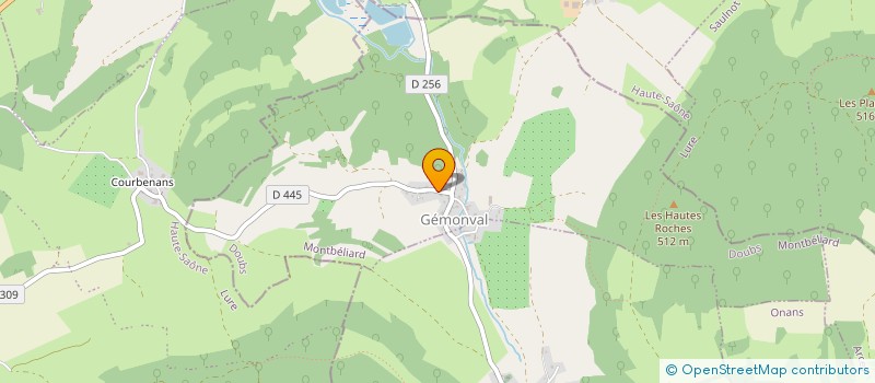 localisation de l'entreprise MONSIEUR ERIC PEQUIGNOT  GEMONVAL