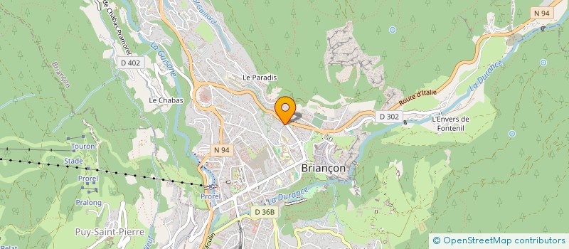 localisation de l'entreprise MONSIEUR ERIC PEREIRA  BRIANCON