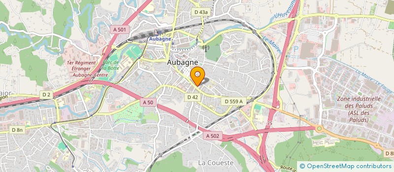 localisation de l'entreprise MONSIEUR ERIC PEREZ à AUBAGNE