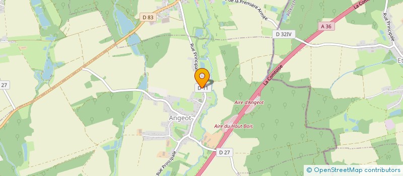 localisation de l'entreprise MONSIEUR ERIC PERIAT  ANGEOT