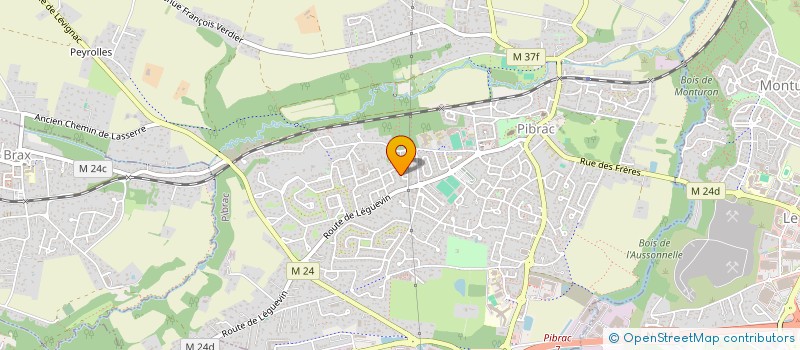 localisation de l'entreprise MONSIEUR ERIC PERIER  PIBRAC