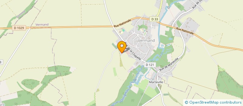 localisation de l'entreprise MONSIEUR ERIC PERNA  VERMAND