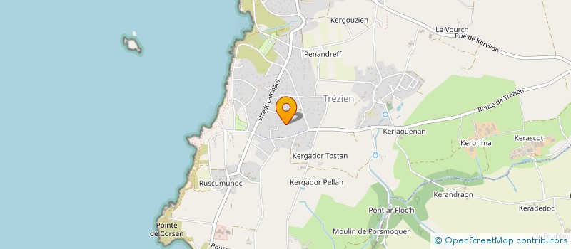 localisation de l'entreprise MONSIEUR ERIC PERON à PLOUARZEL