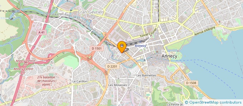 localisation de l'entreprise MONSIEUR ERIC PERRET  LA TESTE-DE-BUCH