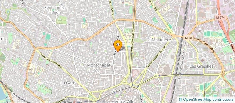 localisation de l'entreprise MONSIEUR ERIC PERRIER à DIJON