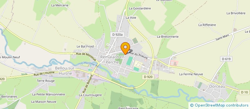 localisation de l'entreprise MONSIEUR ERIC PERROCHON à REMALARD EN PERCHE