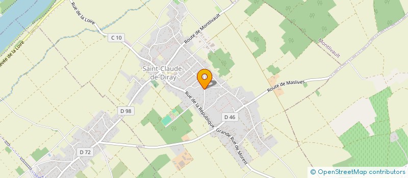 localisation de l'entreprise MONSIEUR ERIC PERROT  SAINT-CLAUDE-DE-DIRAY