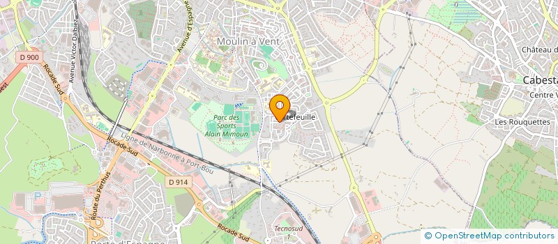 localisation de l'entreprise MONSIEUR ERIC PETIAU à PERPIGNAN