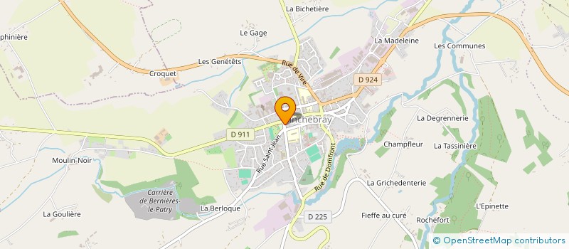 localisation de l'entreprise MONSIEUR ERIC PETIT à TINCHEBRAY-BOCAGE