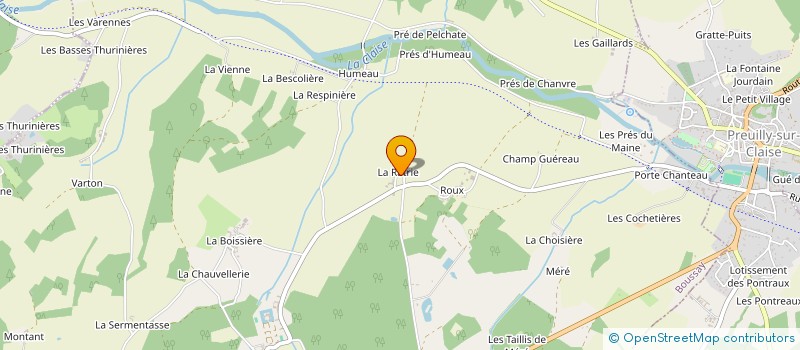 localisation de l'entreprise MONSIEUR ERIC PETIT  BOUSSAY