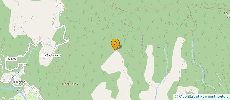 localisation de l'entreprise MONSIEUR ERIC PETIT  COLOGNAC