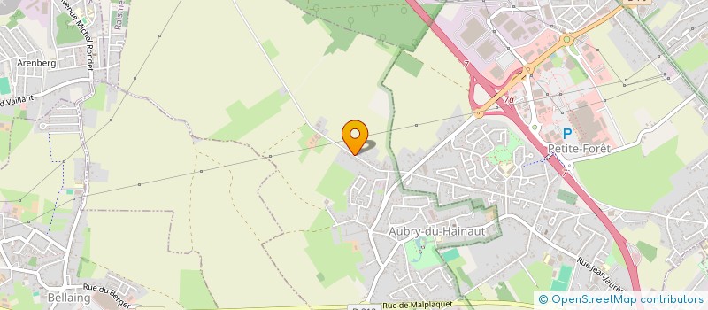 localisation de l'entreprise MONSIEUR ERIC PETY  AUBRY-DU-HAINAUT