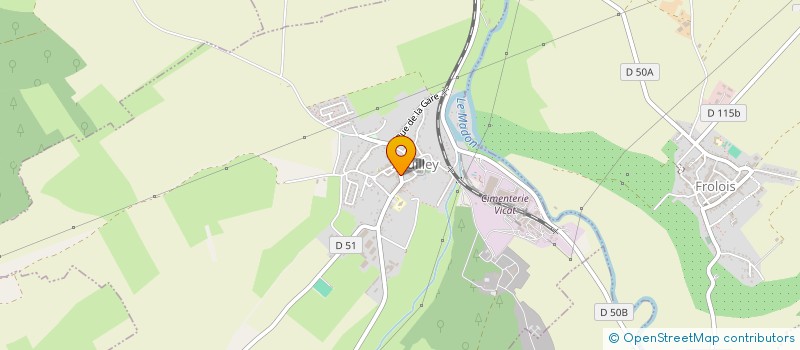 localisation de l'entreprise MONSIEUR ERIC PEULTIER  XEUILLEY