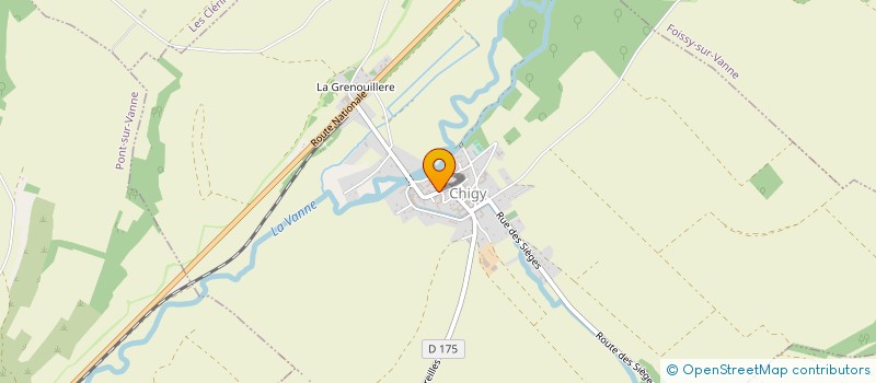 localisation de l'entreprise MONSIEUR ERIC PEYNOT à VAUDEURS