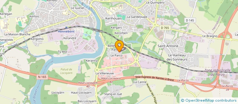 localisation de l'entreprise MONSIEUR ERIC PEYRAUD  GROSSETO-PRUGNA