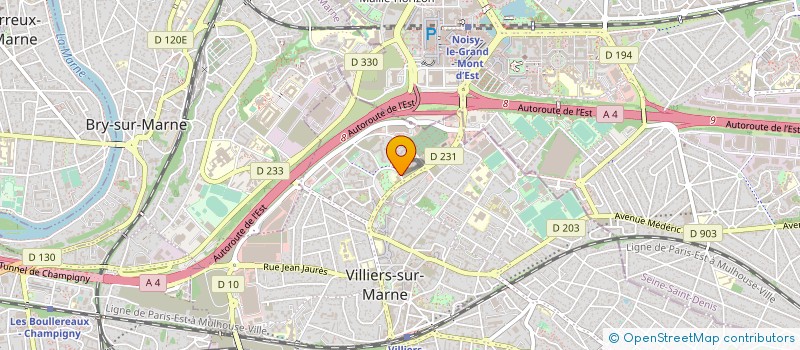 localisation de l'entreprise MONSIEUR ERIC PHAN  VILLIERS-SUR-MARNE