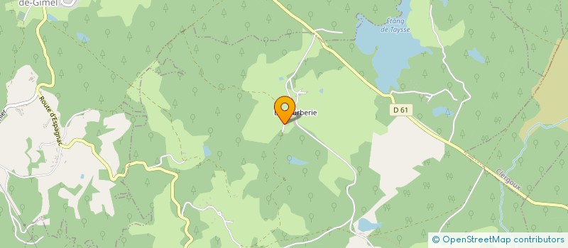 localisation de l'entreprise MONSIEUR ERIC PICARD  ESPAGNAC