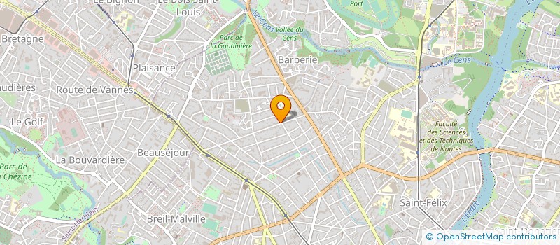 localisation de l'entreprise MONSIEUR ERIC PICARD à NANTES