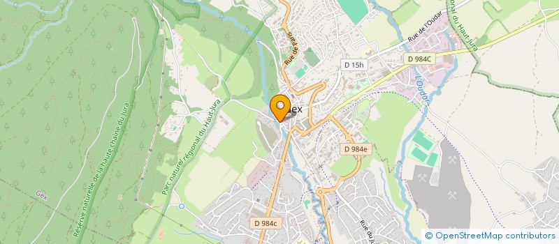 localisation de l'entreprise MONSIEUR ERIC PICARD  GEX