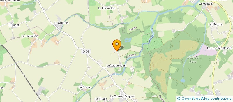 localisation de l'entreprise MONSIEUR ERIC PICART  CORSEUL