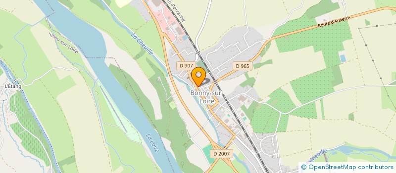 localisation de l'entreprise MONSIEUR ERIC PICAULT à BONNY-SUR-LOIRE