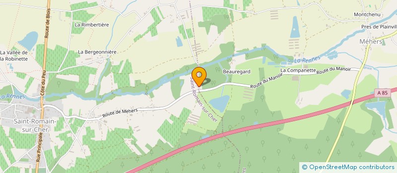 localisation de l'entreprise MONSIEUR ERIC PICHOFF  MEHERS