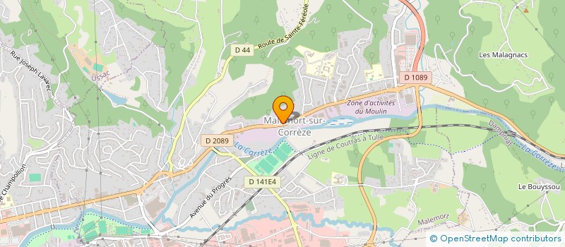 localisation de l'entreprise MONSIEUR ERIC PICHON  MALEMORT