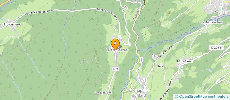 localisation de l'entreprise MONSIEUR ERIC PICOLLET  LE HAUT-BREDA