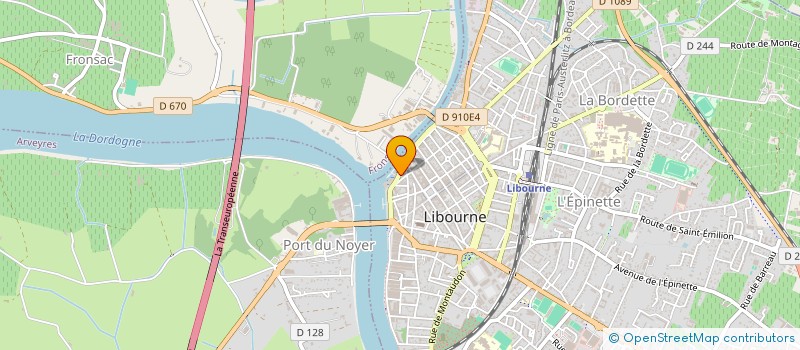 localisation de l'entreprise MONSIEUR ERIC PICOT à LIBOURNE