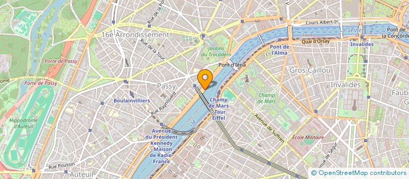 localisation de l'entreprise MONSIEUR ERIC PIEL à PARIS