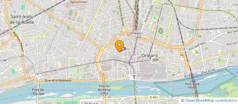 localisation de l'entreprise MONSIEUR ERIC PIERARD  ORLEANS