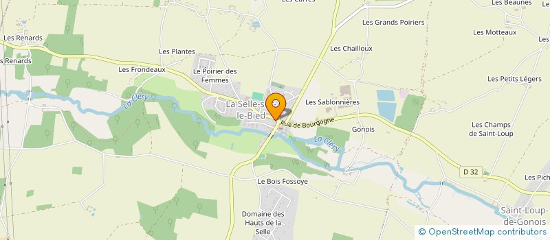 localisation de l'entreprise MONSIEUR ERIC PIERRE à LA SELLE-SUR-LE-BIED