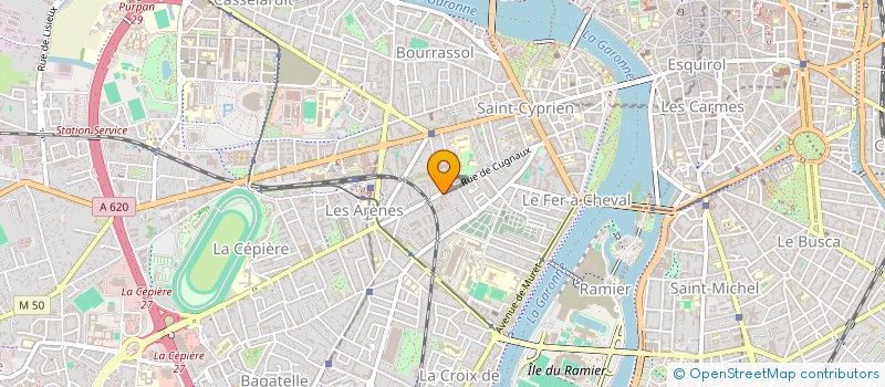 localisation de l'entreprise MONSIEUR ERIC PIGNARD à TOULOUSE