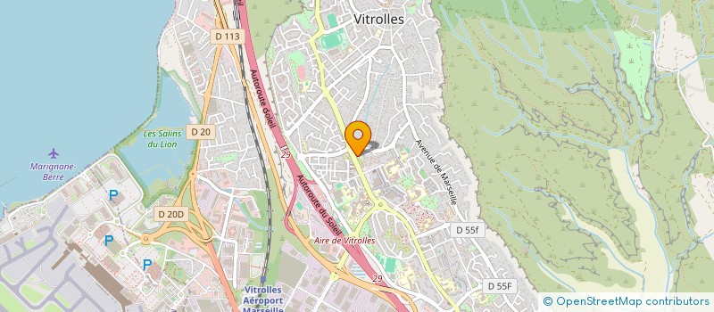 localisation de l'entreprise MONSIEUR ERIC PIGNATEL  VITROLLES