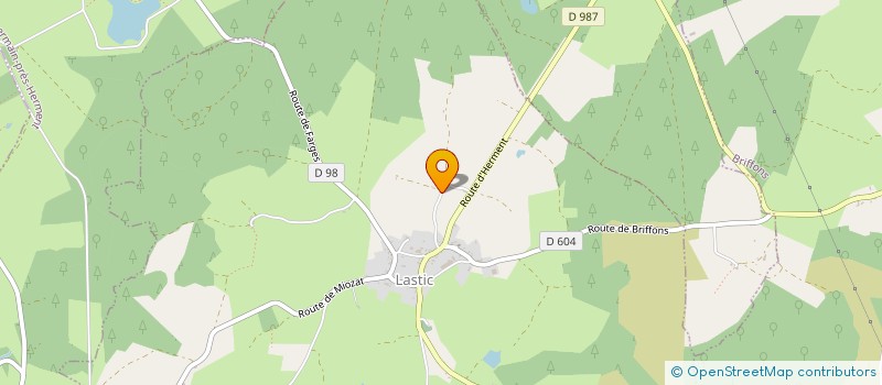 localisation de l'entreprise MONSIEUR ERIC PIHET  LASTIC