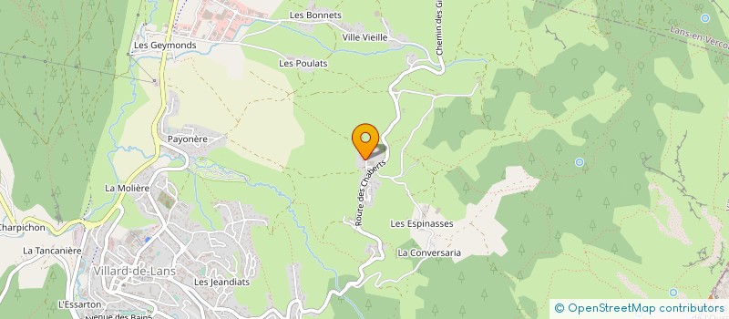 localisation de l'entreprise MONSIEUR ERIC PINARD  VILLARD-DE-LANS