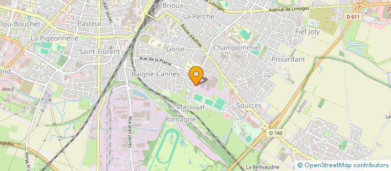 localisation de l'entreprise MONSIEUR ERIC PINEAU  NIORT