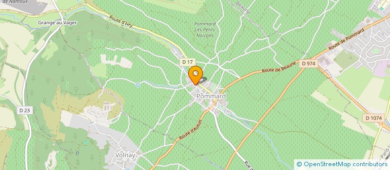 localisation de l'entreprise MONSIEUR ERIC PINGOT  POMMARD