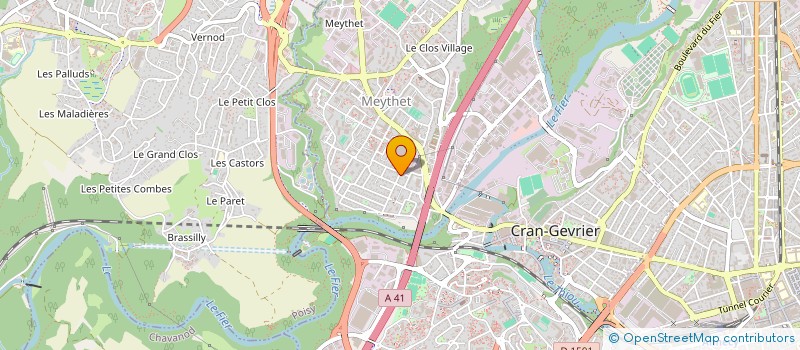 localisation de l'entreprise MONSIEUR ERIC PIOCHE à ANNECY