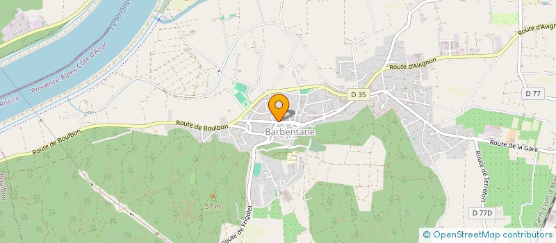 localisation de l'entreprise MONSIEUR ERIC PIZZATO  BARBENTANE