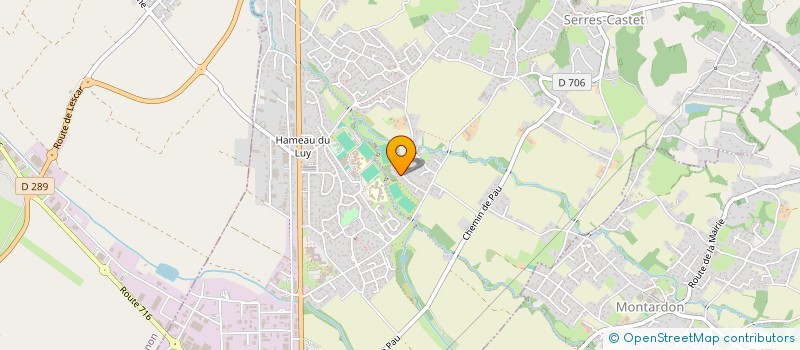 localisation de l'entreprise MONSIEUR ERIC PLANA  SERRES-CASTET