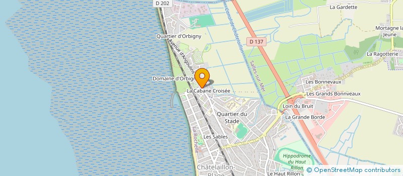 localisation de l'entreprise MONSIEUR ERIC PLANCHON à CHATELAILLON-PLAGE