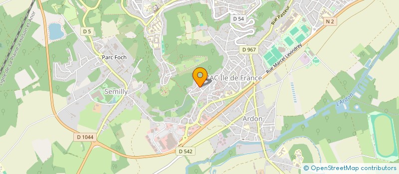 localisation de l'entreprise MONSIEUR ERIC PLET à LAON