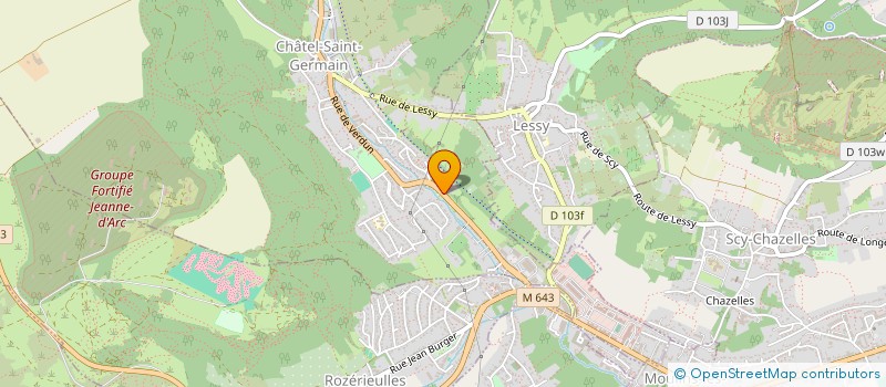 localisation de l'entreprise MONSIEUR ERIC PLONCARD  MOULINS-LES-METZ