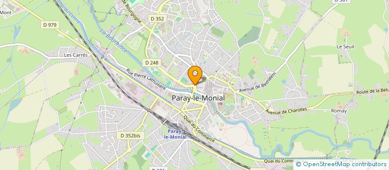 localisation de l'entreprise MONSIEUR ERIC PLURIEL  PARAY-LE-MONIAL