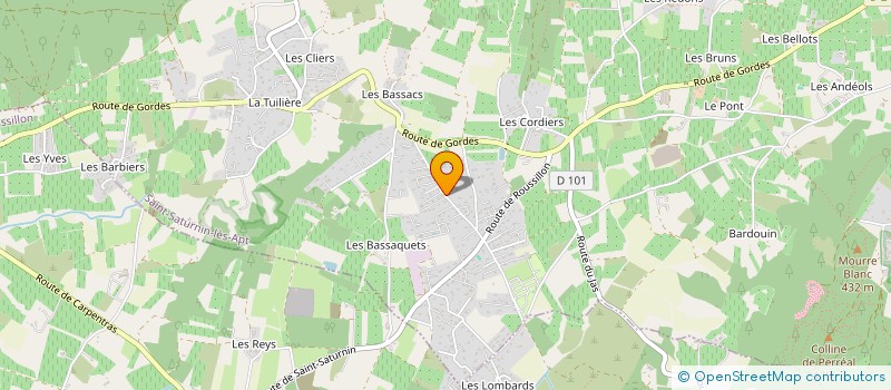 localisation de l'entreprise MONSIEUR ERIC POGNANT GROS  SAINT-SATURNIN-LES-APT