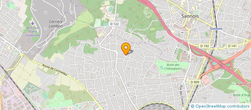 localisation de l'entreprise MONSIEUR ERIC POLLAERT  ARGENTEUIL