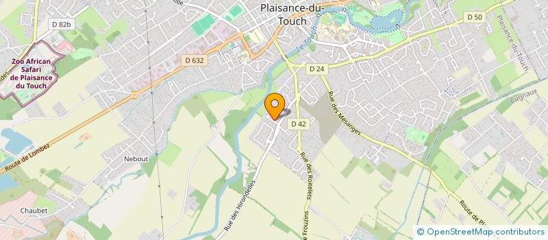 localisation de l'entreprise MONSIEUR ERIC POLLET  PLAISANCE-DU-TOUCH