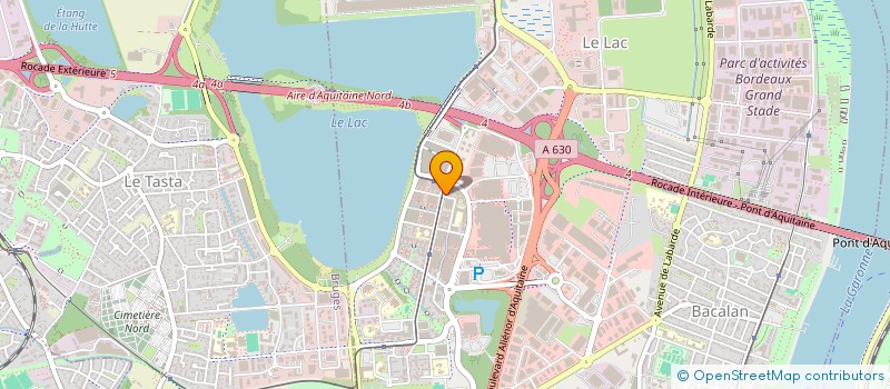 localisation de l'entreprise MONSIEUR ERIC POMMEREAUD  BORDEAUX